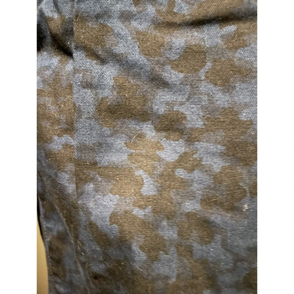 Michael Kors‎ Mens Shorts Blue / Black Camouflage Sz 32 Urban Camo